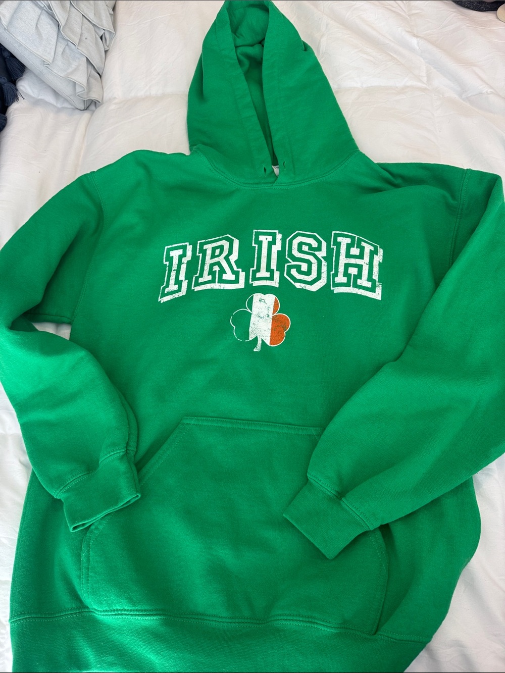 Gildan Bright Green Heavy Blend Pullover